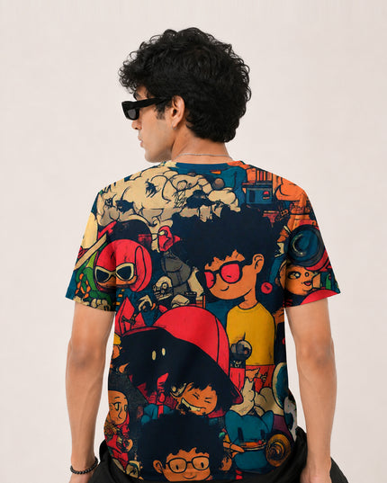 90s Street Art Printed T-Shirt #PT189