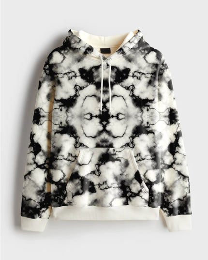 Clouds Printed Hoodie #102