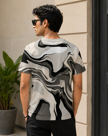 Paint Art Printed T-Shirt #PT161