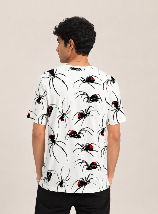 Spider Printed T-Shirt #PT133