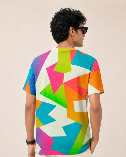 90s Retro Futurism Printed T-Shirt #PT190