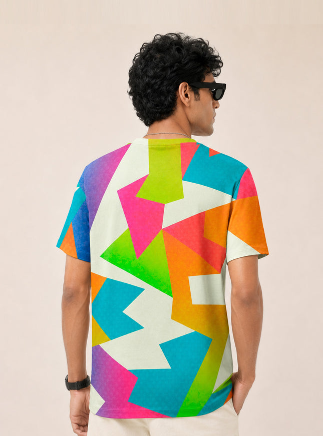 90s Retro Futurism Printed T-Shirt #PT190