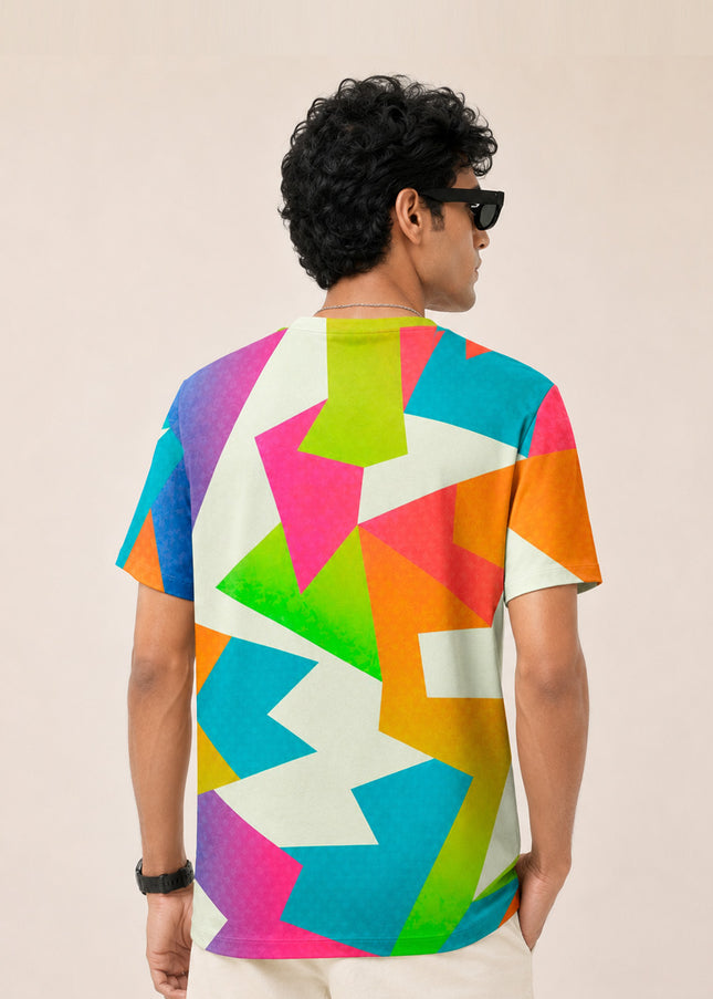 90s Retro Futurism Printed T-Shirt #PT190