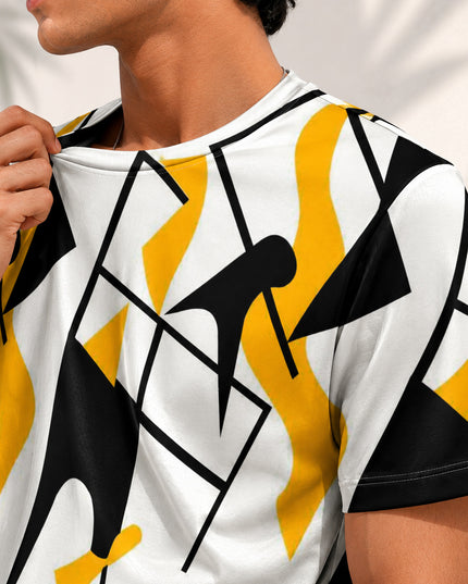 Abstract Art Printed T-Shirt #162