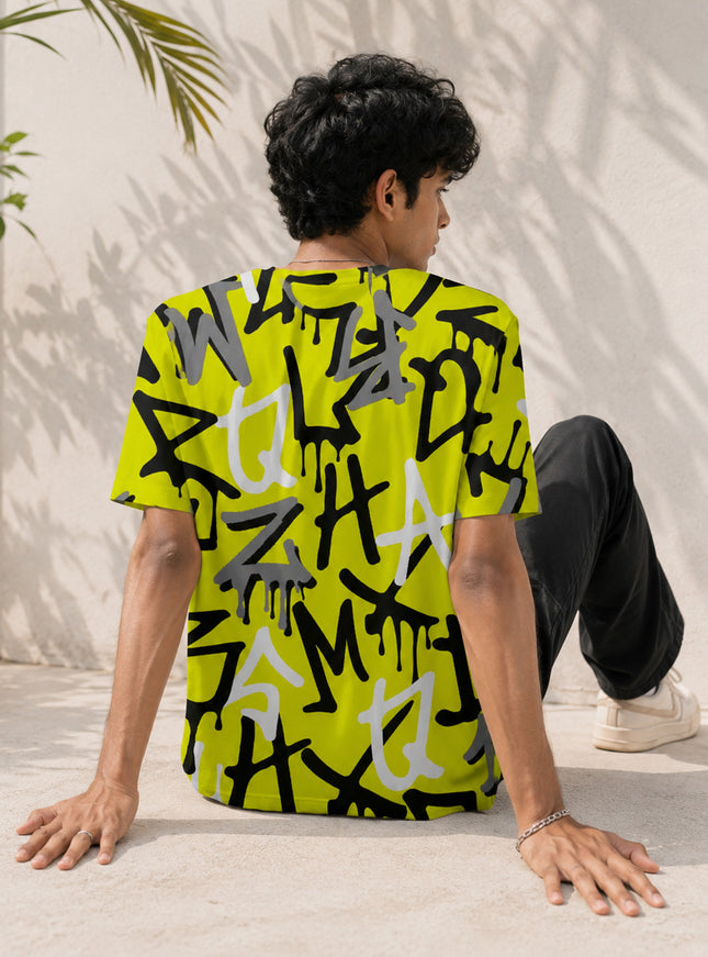 Alpha Print T-Shirt #PT167