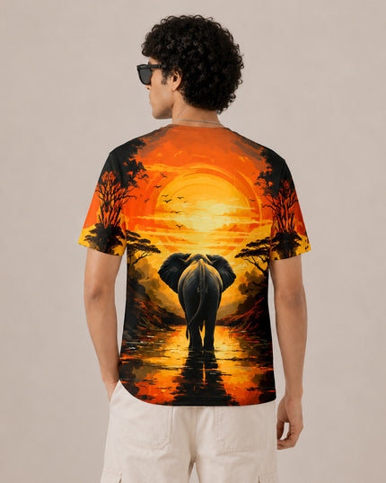 Elephant Printed T-Shirt #PT138