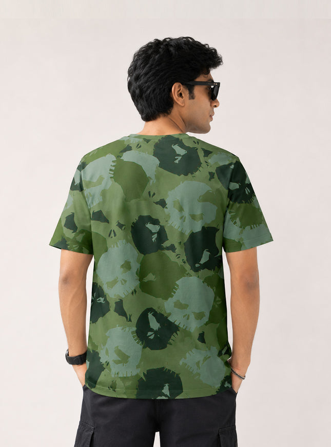 Skull Printed Tees #PT114
