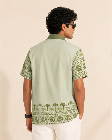 Elephant Tribal Print Shirt