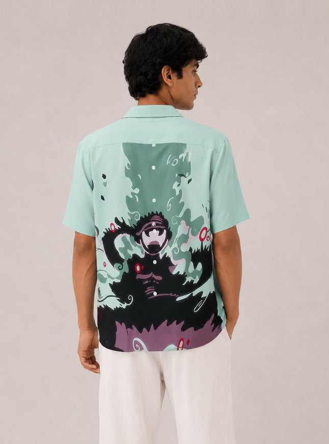 Dozu Art Printed Shirt