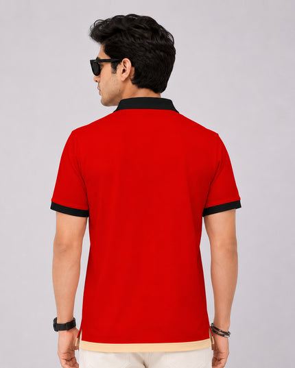 The Justice Printed Polo T-Shirt  #PP133