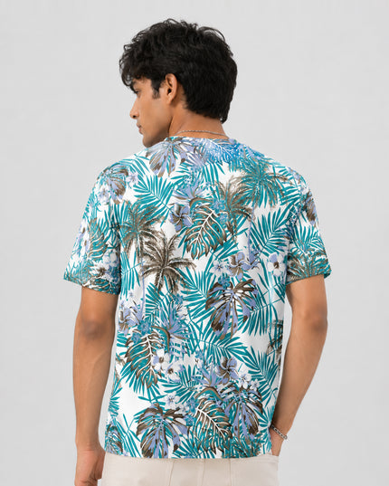 Palm Long Leaf T-Shirt #PT171
