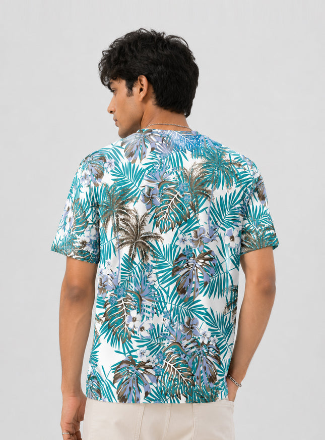 Palm Long Leaf T-Shirt #PT171