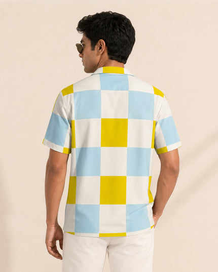 Checkboard Printed Shirt