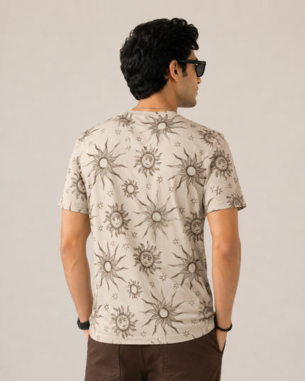 Sun Shine Printed T-Shirt #PT124