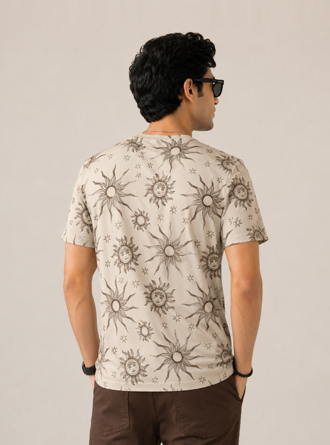 Sun Shine Printed T-Shirt #PT124