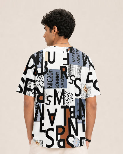 Alphabet Printed Tees #PT102
