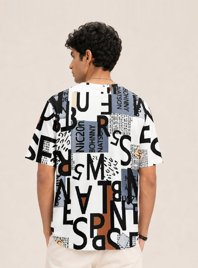 Alphabet Printed Tees #PT102