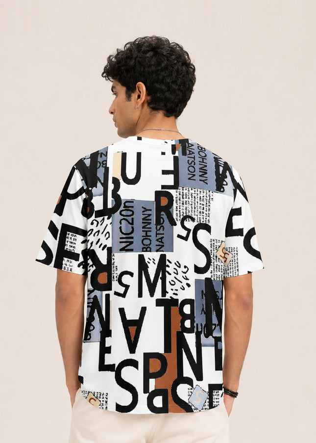 Alphabet Printed Tees #PT102