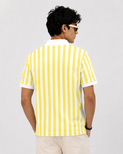Skating Bear Printed Polo T-Shirt #PP179