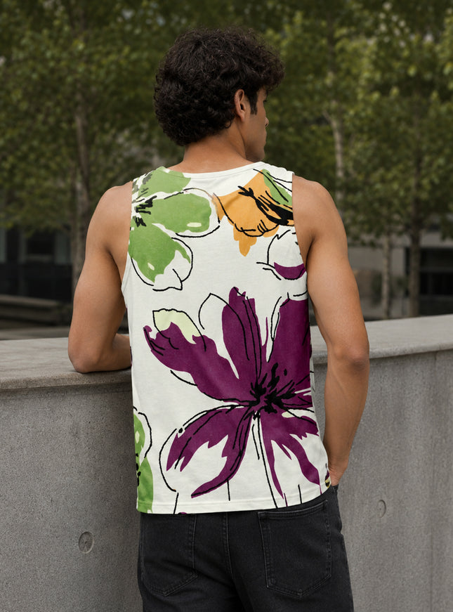 Floral Paint Art Sando #116