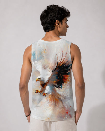 Eagle Printed Sando #119