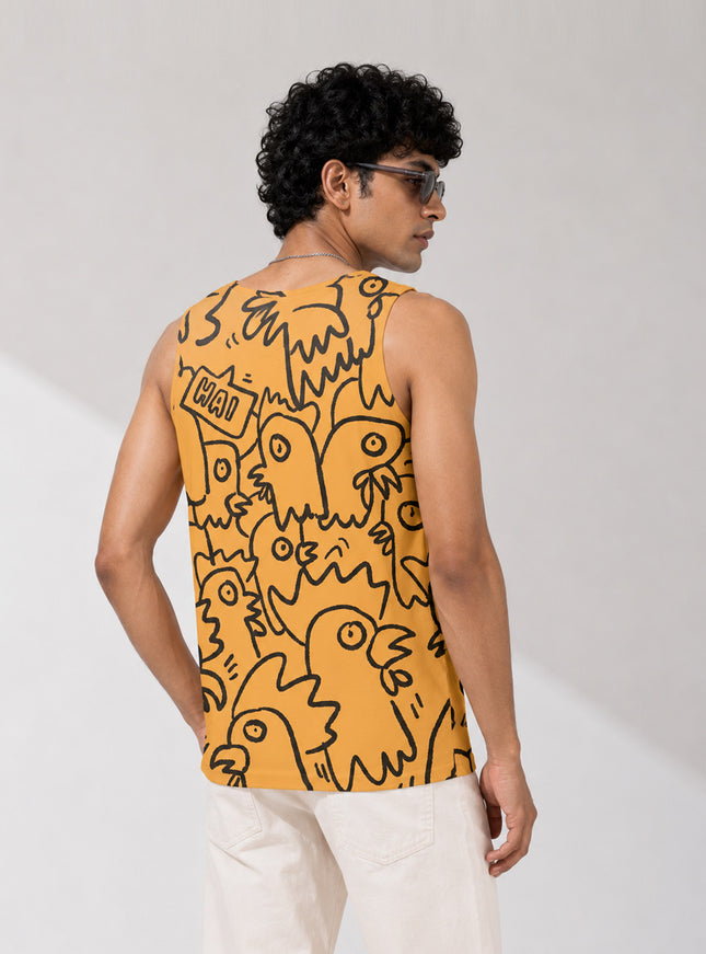 Piggal Art Printed Sando #111