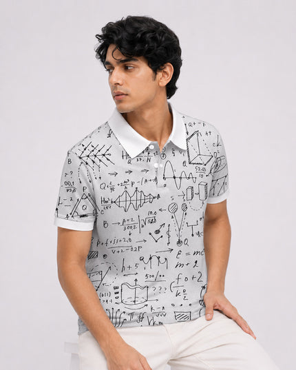 Geometrical Art Polo T-Shirt  #PP127