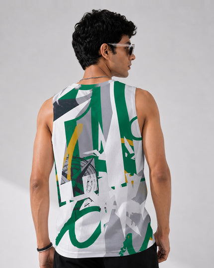 Time Zone Printed Sando #103