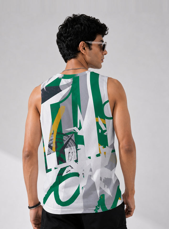 Time Zone Printed Sando #103