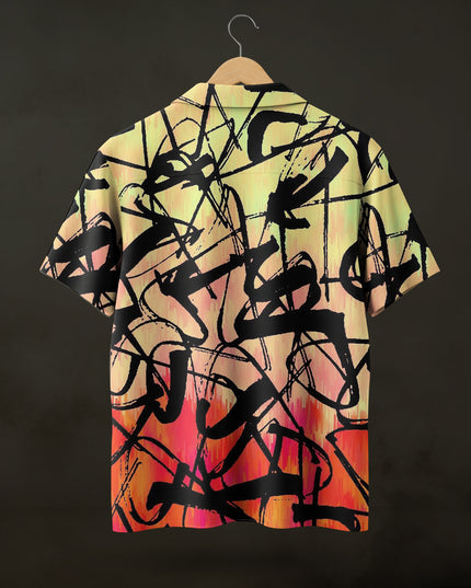 Abstract Art Printed Shirt