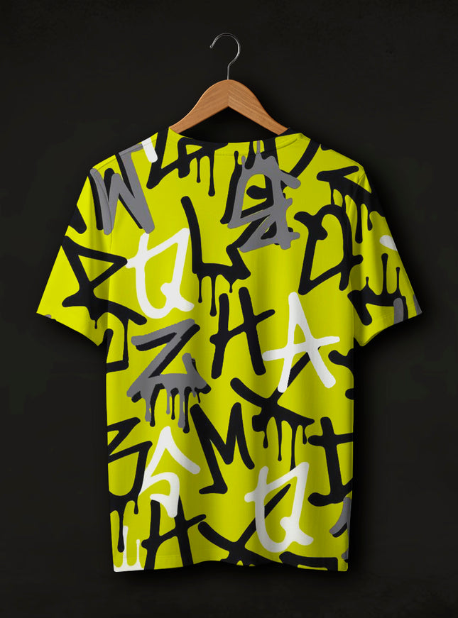 Alpha Print T-Shirt #PT167
