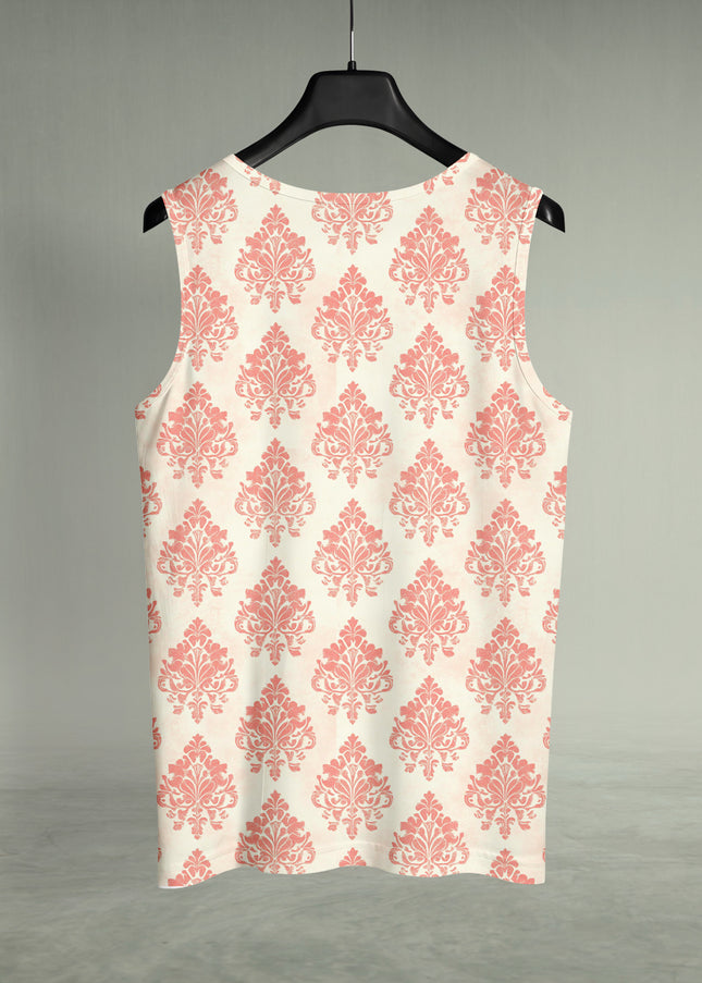 Classic Pattern Printed Sando #123