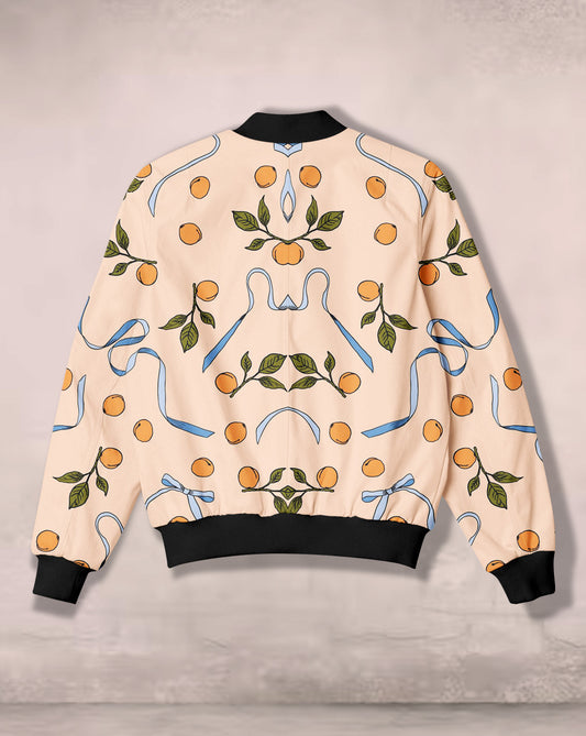 Cherish Pattern Bomber Jacket #BJ102