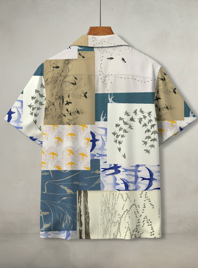 Birds Art Printed Shirt