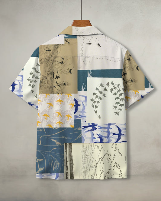 Birds Art Printed Shirt