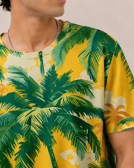 Coco Tree Printed T-Shirt #PT1042