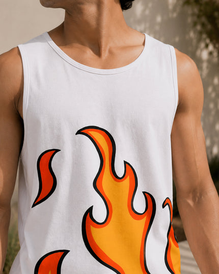 Fire Arm Printed Sando #156