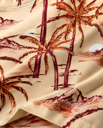 Summer Island Print T-Shirt #PT134