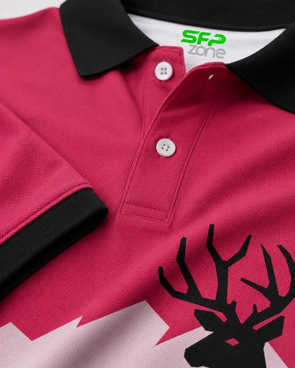 Dear Print Polo T-Shirt #PP152