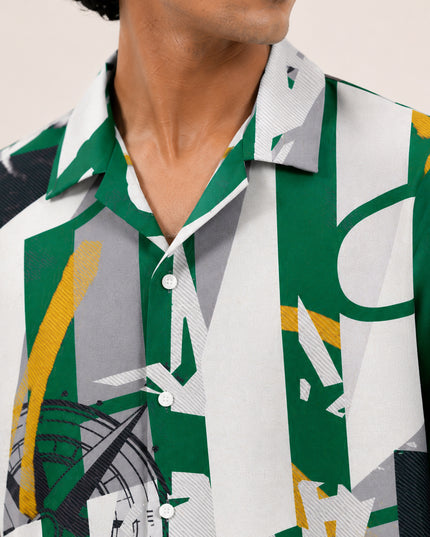 Time Machine Printed Shirt