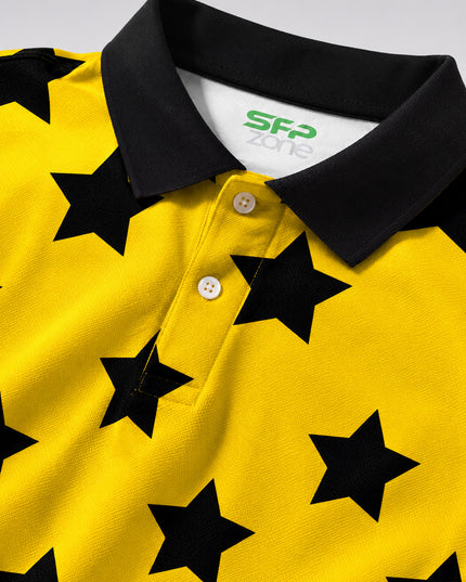 Great Stars Printed Polo Tee  #PP145