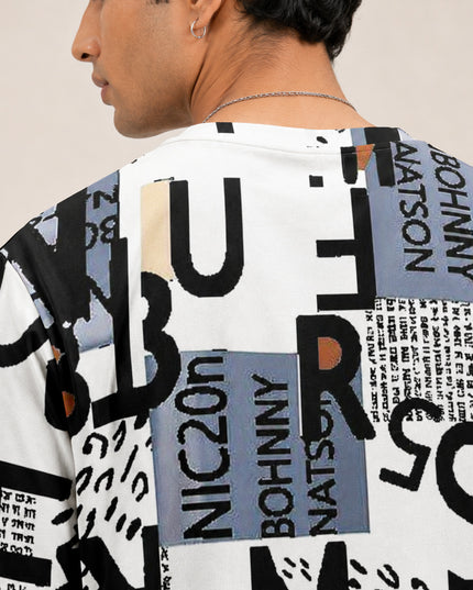 Alphabet Printed Tees #PT102