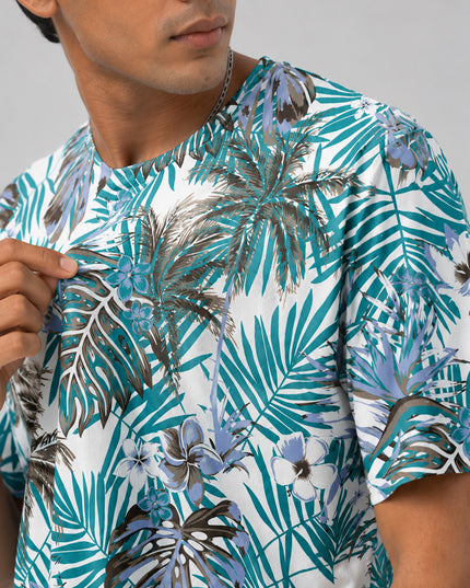 Palm Long Leaf T-Shirt #PT171