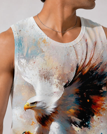 Eagle Printed Sando #119