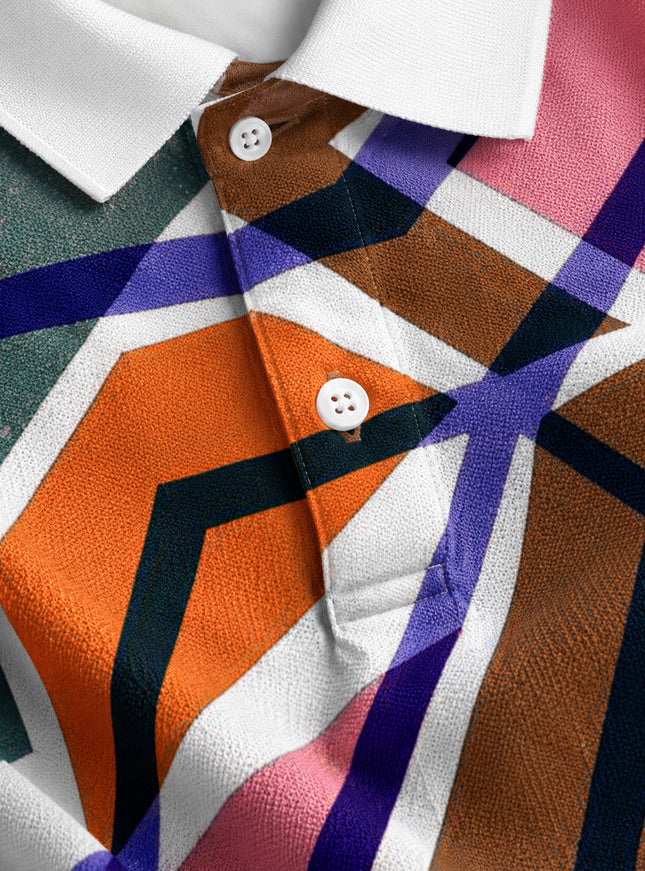 Artsy Printed Polo #PP104