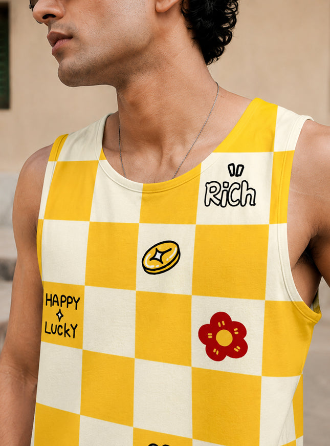 Kawaii Doodle Printed Sando #155