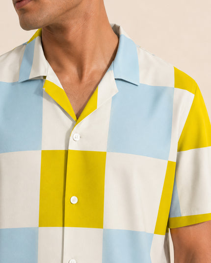 Checkboard Printed Shirt