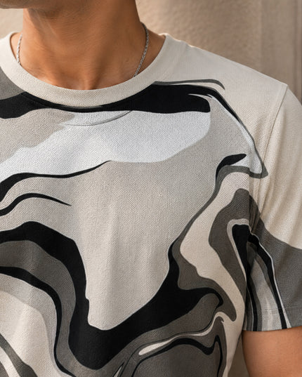 Paint Art Printed T-Shirt #PT161