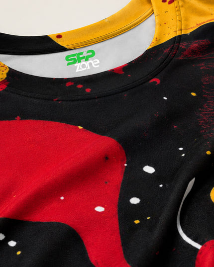 Magma Fluid Printed T-Shirt #PT178