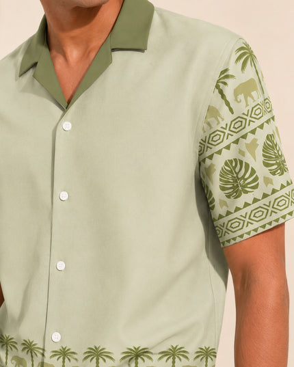 Elephant Tribal Print Shirt